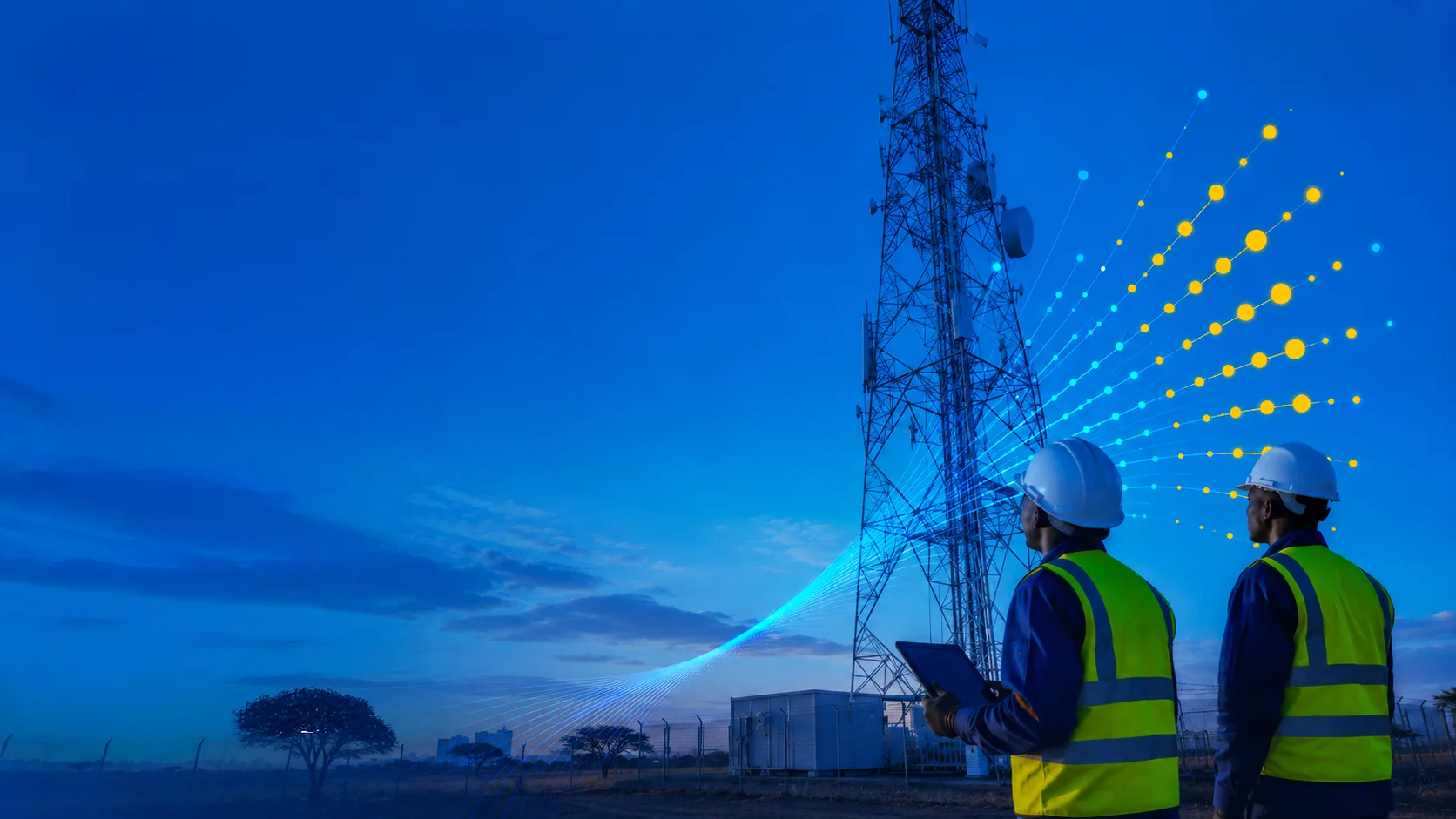 Telecom infrastructure tower